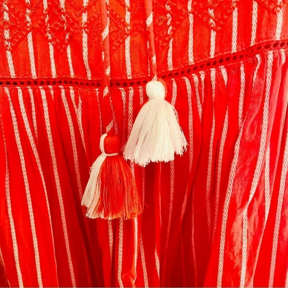 NWOT Free People Striped Dress - Picture 6 of 8